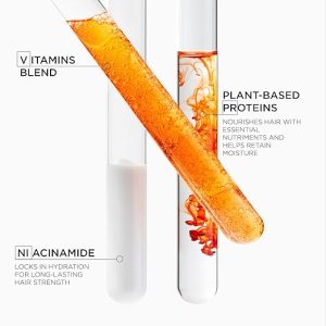 Kerastase Nutritive Bain Satin Shampoo | Gently Cleanses & Replenishes Moisture for Soft, Shiny Hair | With Plant-Based Proteins & Niacinamide | For Fine to Medium Dry Hair