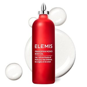 ELEMIS Frangipani Monoi Body Oil, 100ml – Luxurious, Ultra-Hydrating Body Oil, Deeply Nourish Condition & Soften Hair, Skin & Nails, Hydrating Face Oil for Dry Skin