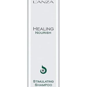 L'ANZA Healing Nourish Stimulating Shampoo, Encourages Healthy Hair Growth While Eliminating Dead Skin Cells, Sebum, Residue & DHT, for a Healthy and Fresh Hair and Scalp (10.1 Fl Oz)