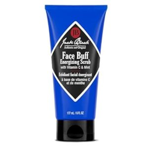 Jack Black Face Buff Energizing Scrub - Mens Face Wash & Pre Shave Scrub, Face Cleanser for Men, Pre Shave for Men, Mens Facial Cleanser, Mens Face Scrub, Exfoliating Face Wash, Jack Black Face Scrub