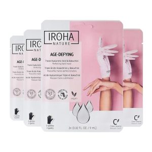 Anti-Aging Hand Mask with Hyaluronic Acid and Bakuchiol - Pack of 4 Pairs