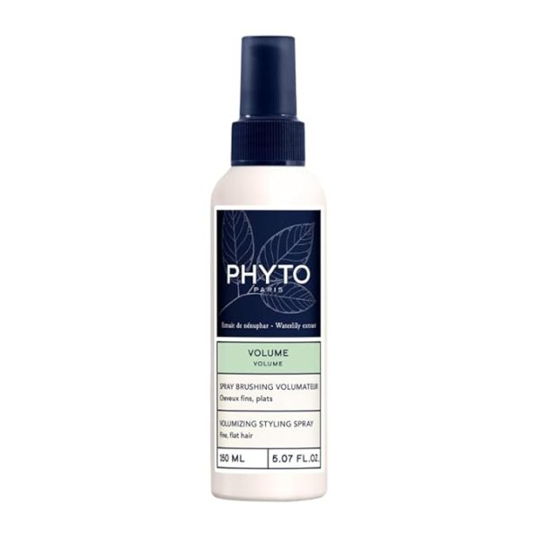 PHYTO VOLUME Volumizing Blow Dry Spray, Instant Volume, No Stiffness, Heat Protection, For Fine Hair, Thin Hair, Silicone Free, 5.07 fl. Oz