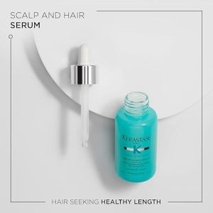 Kérastase Resistance, Conditioning Leave-In Scalp & Hair Serum, For Long Hair, With Ceramides, Sérum Extentioniste, 50ml
