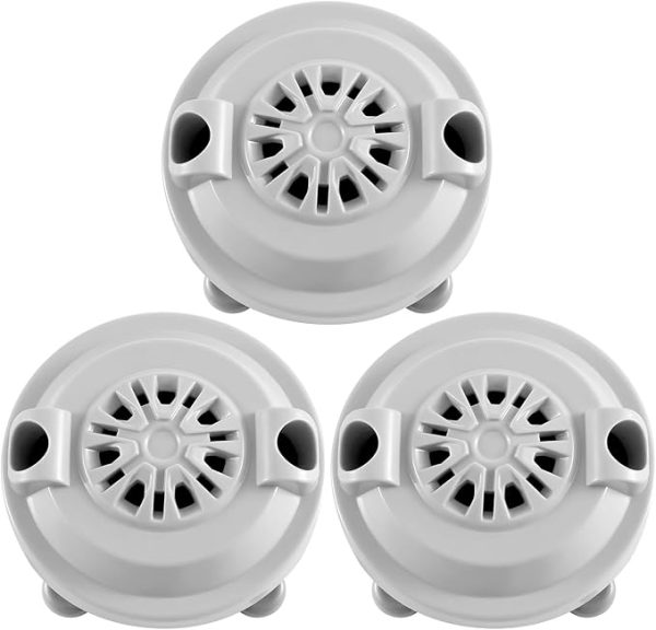 BF-004 Pipeless Magnetic Jet Head Motor,Universal Fit for LURACO Jet Motor Pedicure spa Tubs Chair Part Magnetic Head,Pack of 3