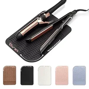 Heat Resistant Mat - Iron Mat - Curling Iron Holder - Silicone Heat Resistant Mat - Makeup Mat - Hot Tools Mat - Hot Tools Flat Iron Holder