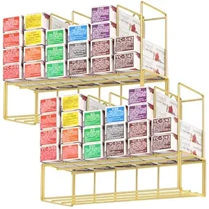 Hair Color Organizer for Salon - 2 PCS Metal Hair dye Tube Racks Storage Wall Mounted Cabinet Available