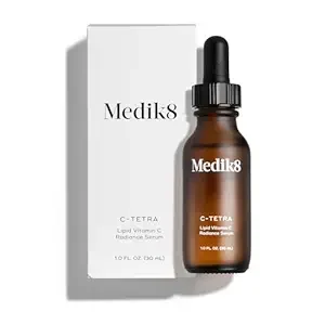 Medik8 C-Tetra - Brightening, Balancing, Plumping Daily Vitamin C Face Serum - Firms and Smooths Fine Lines and Wrinkles - With Squalane -