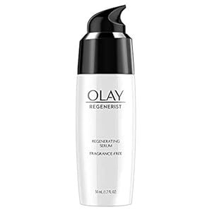 Olay Face Moisturizer, Regenerist Fragrance Free Light Gel Regenerating Serum, 1.7 fl oz