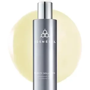 OSMEDIX Cleansing Oil for Face - Purity Solution, Nourishing Deep Cleansing Oil - Makeup Remover & Oil Cleanser for Face Gently Removes Dirt - Argan Oil Facial Wash for Soft & Hydrated Skin
