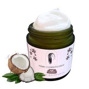 Intensive Repair Deep Conditioner for Dry, Damaged Hair | Hydrating Organic Formula for Curly and All Hair Types | Men & Women and Kids | Leaves Hair Silky