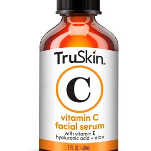 TruSkin Vitamin C Serum For Face – Anti Aging Formula with Vitamin C, Hyaluronic Acid, Vitamin E – Brightening Serum – Improve Appearance of Dark Spots, Tone, Fine Lines & Wrinkles, 2 Fl Oz