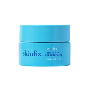 Skinfix Barrier+ Triple Lipid Eye Treatment: Infused with Caffeine, Niacinamide, and Peptides for Depuffing, Tightening, and Under-Eye Brightening, 15 ml