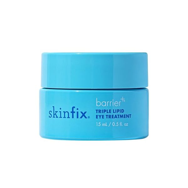 Skinfix Barrier+ Triple Lipid Eye Treatment: Infused with Caffeine, Niacinamide, and Peptides for Depuffing, Tightening, and Under-Eye Brightening, 15 ml