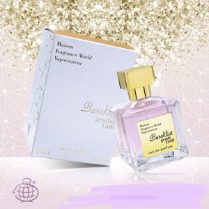 Fragrance World Barakkat Gentle Gold Eau de Parfum Spray for Unisex, 3.4 Ounce