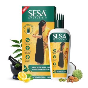 Ayurvedic Hair Oil 5000 Year Old Kshir Pak Vidhi, Bhringraj & 17 Rare Herbs with 5 Nourishing Oils All Types NO Mineral 100 ml (Pack of 1) 100ml