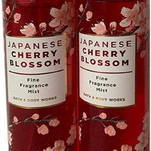 Japanese Cherry Blossom Fragrance Mist 8 oz (Set of 2) Packaging May Vary