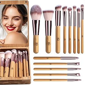 Makeup Brushes 22 Pcs Makeup Kit,Foundation Brush Eyeshadow Brush Make up Brushes Set (Green, 22 Piece Set)