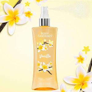 Body Fantasies Signature Fragrance Body Spray, Vanilla, 8 fl oz (Pack of 2)