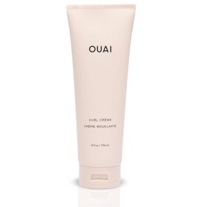 OUAI Curl Cream - Curl Defining Cream for Hydrated, Shiny Curls - Babassu and Coconut Oil, Linseed and Chia Seed Oil - Paraben, Phthalate, Sulfate and Silicone Free Curly Hair Products (8 Oz)