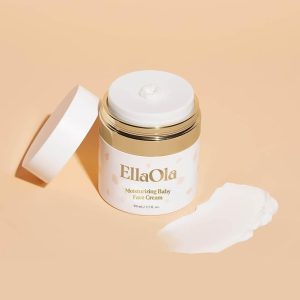 96 Hour Deep Moisturizing Baby Face Cream for Dry, Eczema Prone & Sensitive Skin - Daily Organic Face Lotion Nourishes & Hydrates, Fragrance Free | 1.7 fl. oz.