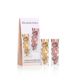 Elizabeth Arden Mini Besties, Advanced Ceramide and Retinol + HPR Face Serum Capsules, Anti-Aging Travel Size Skincare, Wrinkle Reducing & Firming, 14 Count