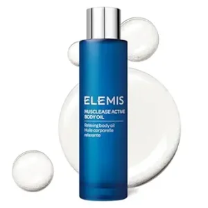 ELEMIS Massage Oil, Rejuvenates Skin with Essential Oils, Moisturizing Skin Oil, Active Body Oil to Soothe and Relax Muscles, 100ml