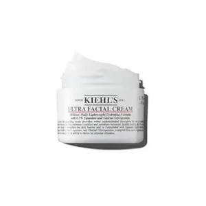 Kiehl's Ultra Facial Cream, with 4.5% Squalane to Strengthen Skin's Moisture Barrier, Skin Feels Softer and Smoother, Long-Lasting Hydration, Easy and Fast-Absorbing, Suitable for All Skin Types