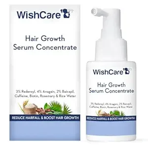 Hair Growth Serum Concentrate - Rosemary, 3% Redensyl, 4% Anagain, 2% Baicapil, Caffeine, Biotin, Plant Keratin & Rice Water