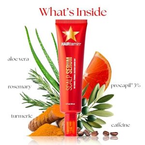 HAIRtamin Scalp Serum | Visibly Thicker, Nourished Hair and Healthy Scalp Treatment (Two Pack)