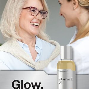 Horbäach Vitamin E Oil | 5000 IU | 8 oz (2 x 4oz) Value Pack | for Skin, Hair, Face & Body | Vegetarian, Non-GMO, and Gluten Free Formula